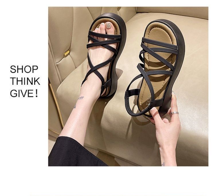 Sandals Platform Plain
