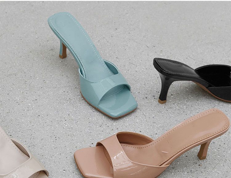 High Slide Sandals Heel