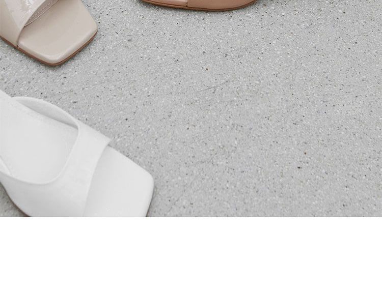 High Slide Sandals Heel
