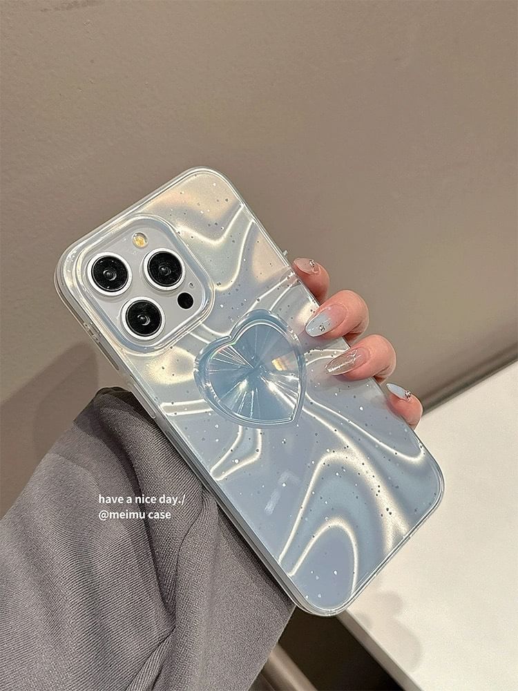 Heart Holographic Phone Case