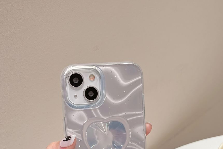 Heart Holographic Phone Case