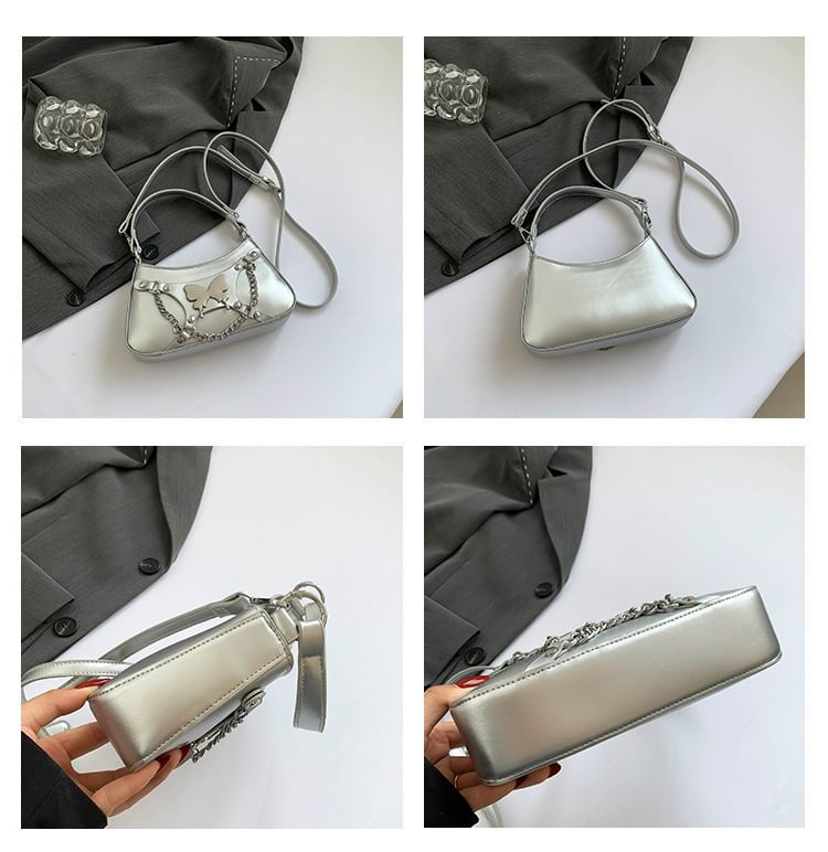Chained Butterfly Crossbody Bag