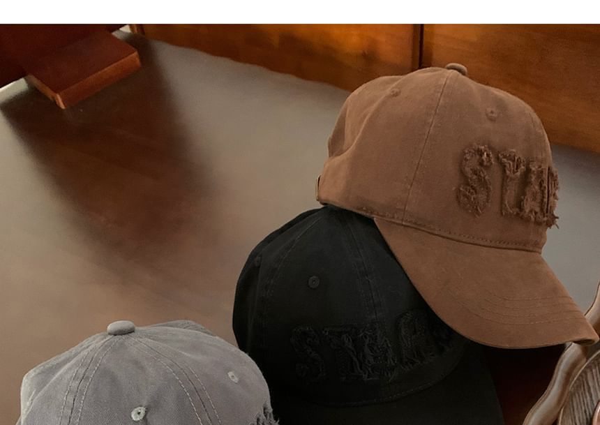 Applique Baseball Cap Lettering