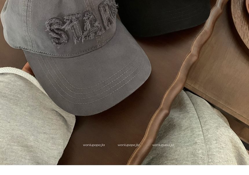 Applique Baseball Cap Lettering