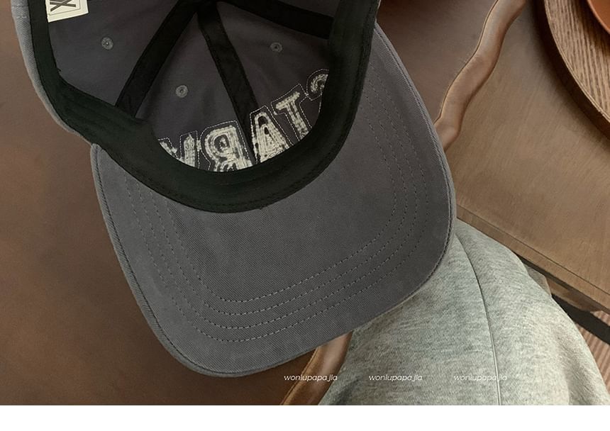 Applique Baseball Cap Lettering