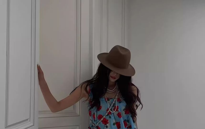 Floral Sundress Mini Sleeveless