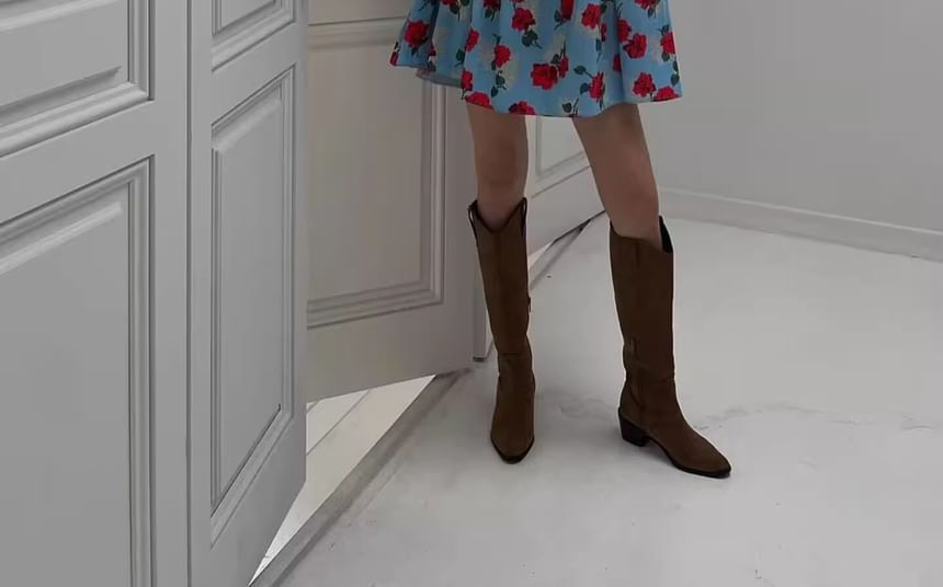 Floral Sundress Mini Sleeveless