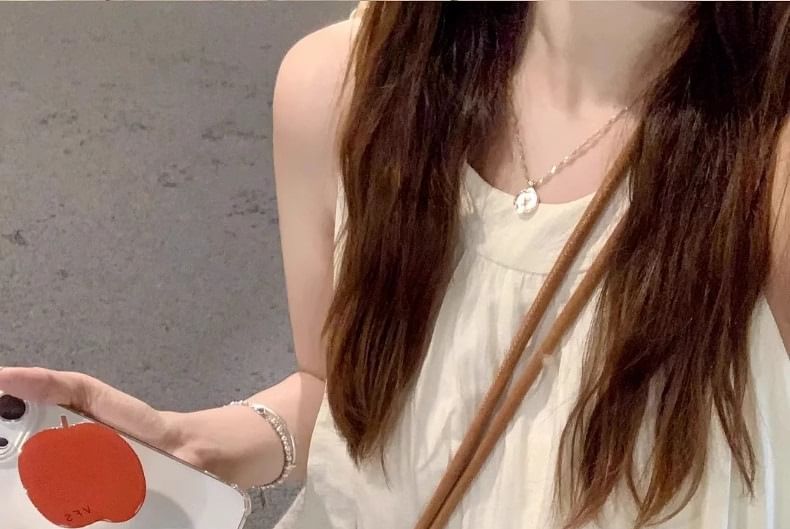 Plain Sleeveless Sundress