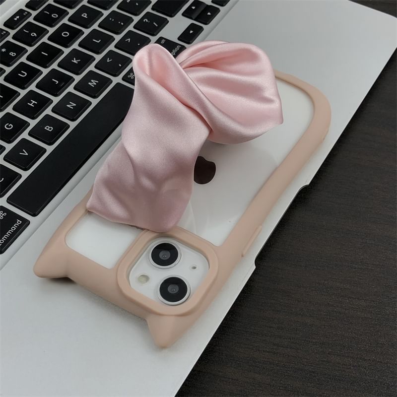 Ear Phone Cat Case Scrunchie
