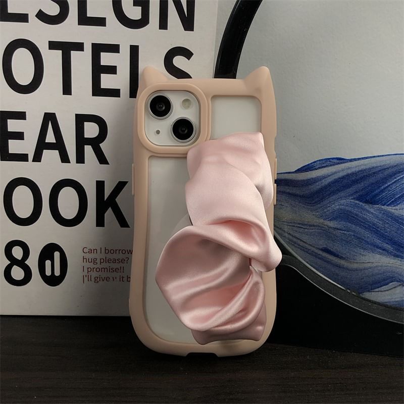 Ear Phone Cat Case Scrunchie