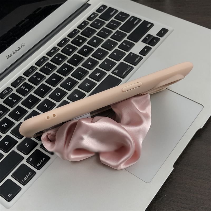 Ear Phone Cat Case Scrunchie