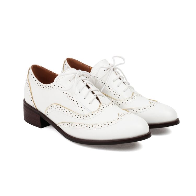 Oxford Lace-Up Brogue Shoes
