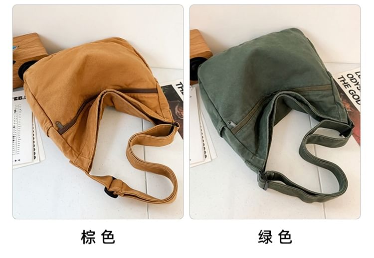 Bag Multi-Pocket Crossbody Canvas