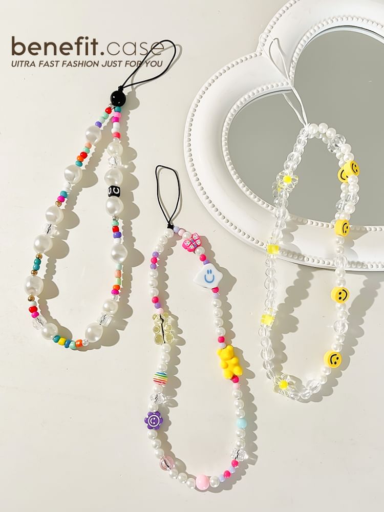 (Various Designs) Charm Bead Phone