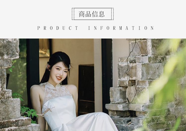 Wedding Gown Sleeveless A-Line Lace