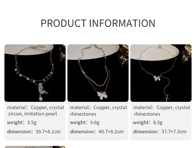 Butterfly Layered Necklace