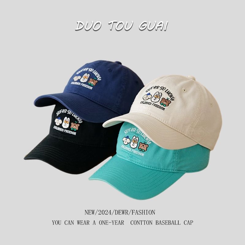 Cap Embroidered Cartoon Baseball