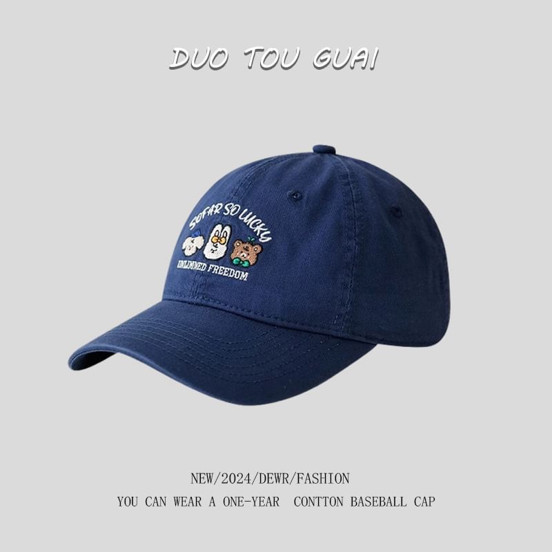 Cap Embroidered Cartoon Baseball