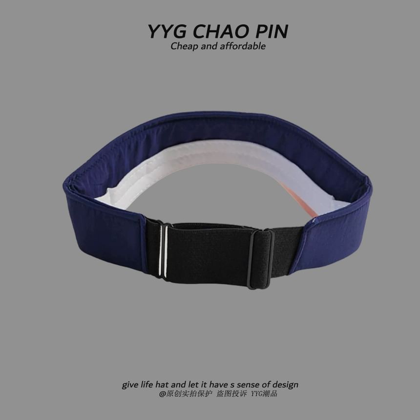 Tone Two Applique Visor Sun