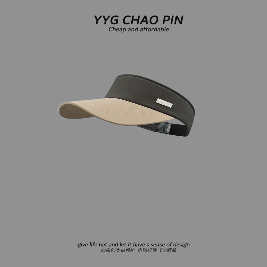 Tone Two Applique Visor Sun