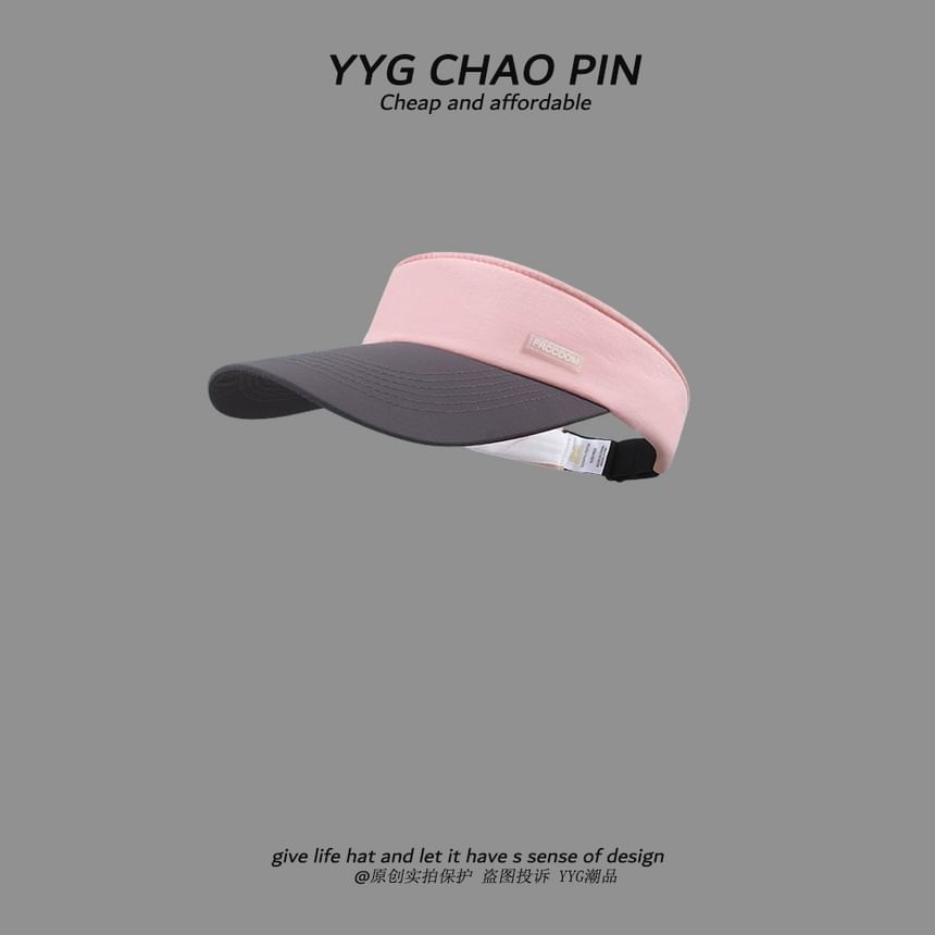 Tone Two Applique Visor Sun