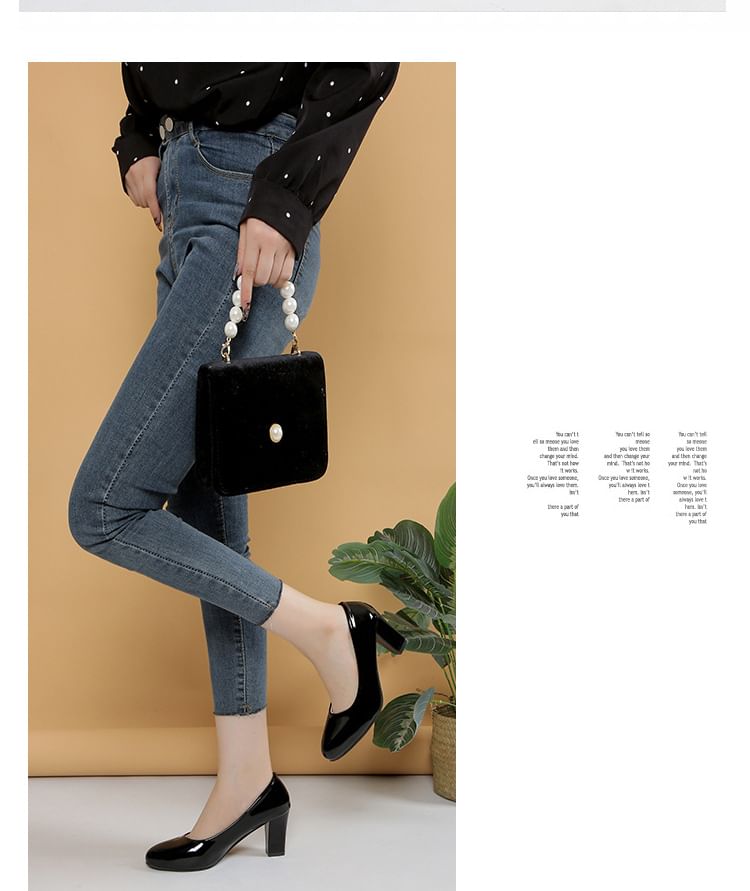 Heel Pumps Patent Block