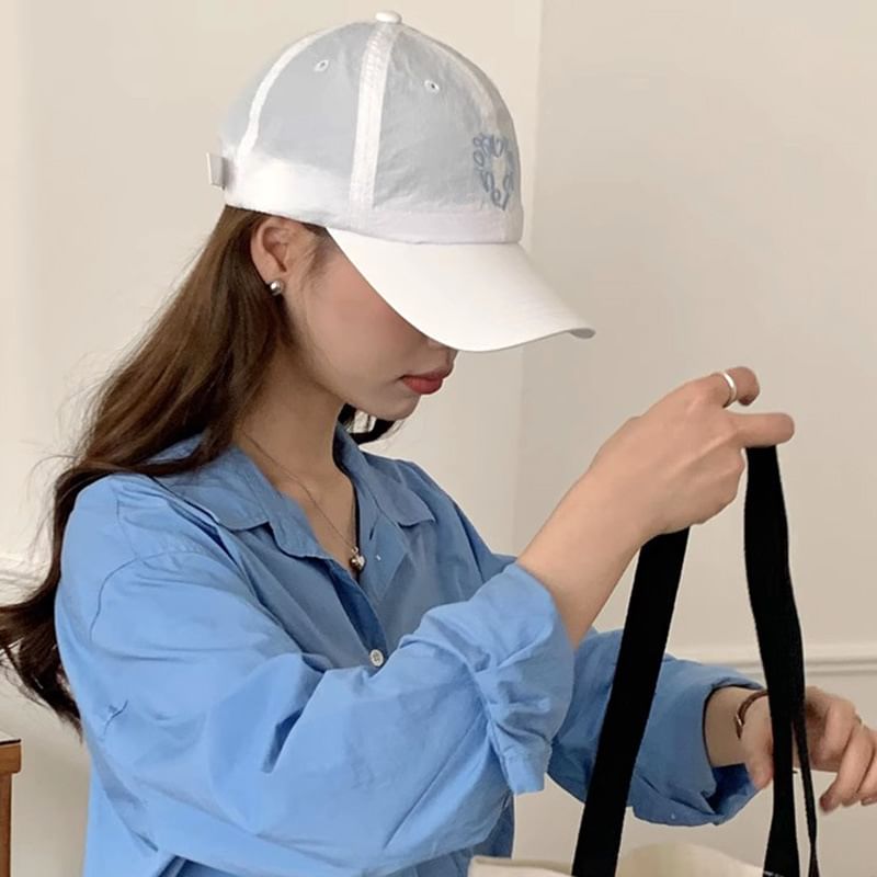 Cap Dry Baseball Embroidered Quick