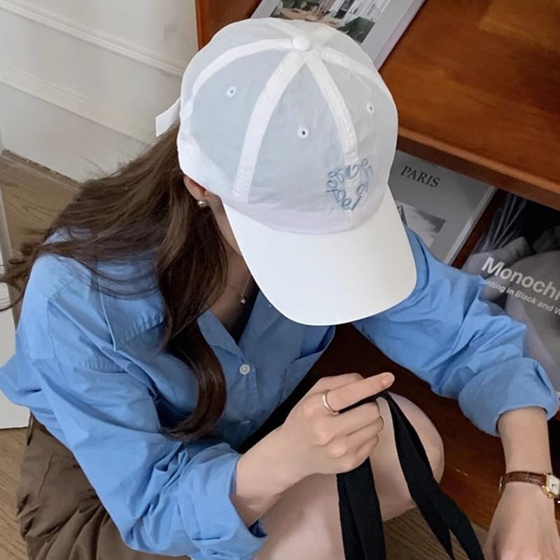 Cap Dry Baseball Embroidered Quick