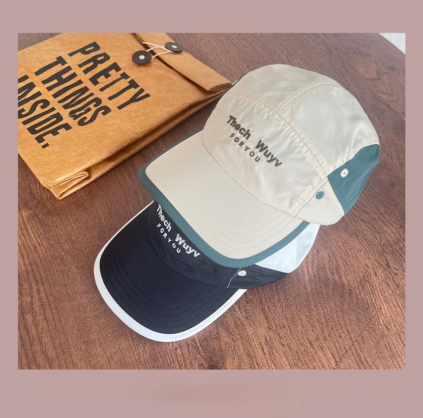 5 Panel Cap Lettering Embroidered