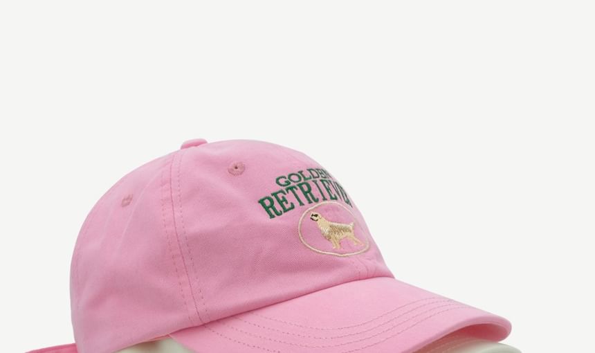 Cap Dog Embroidered Baseball