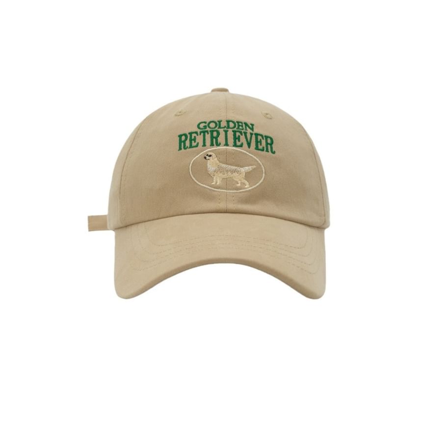 Cap Dog Embroidered Baseball