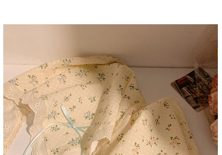 Floral Trim (Various Lace Scrunchie / Designs) Bandana