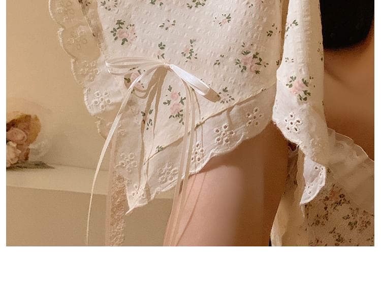 Floral Trim (Various Lace Scrunchie / Designs) Bandana