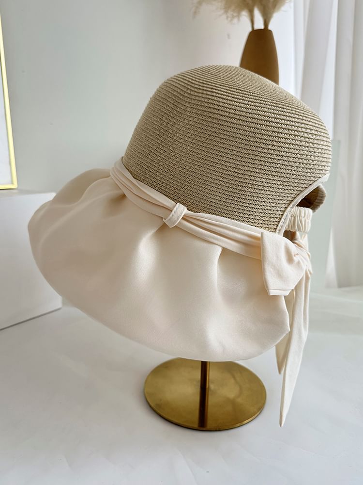 Sun Bow Hat Straw