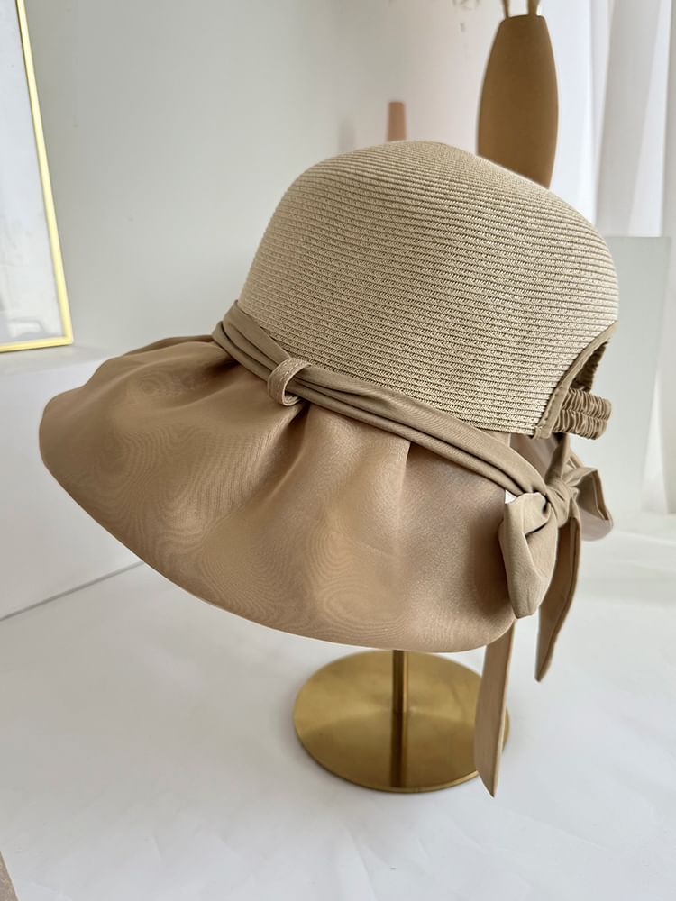 Sun Bow Hat Straw