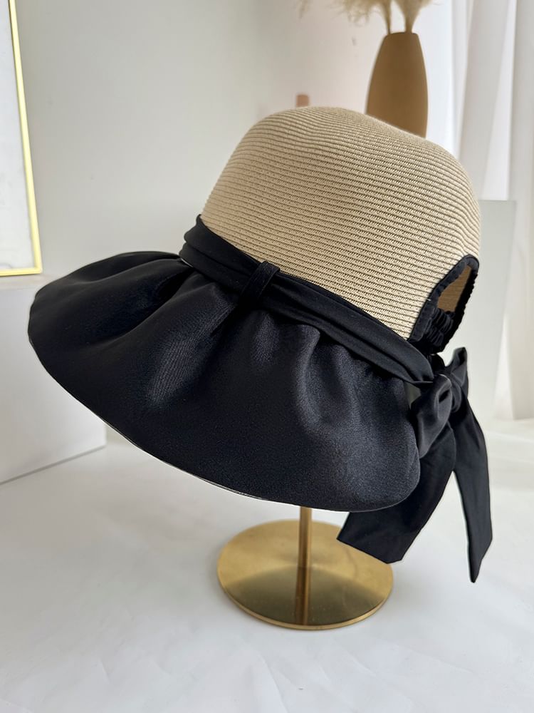 Sun Bow Hat Straw