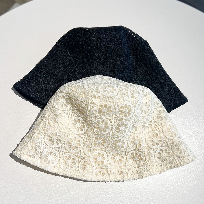 Plain Bucket Hat Lace
