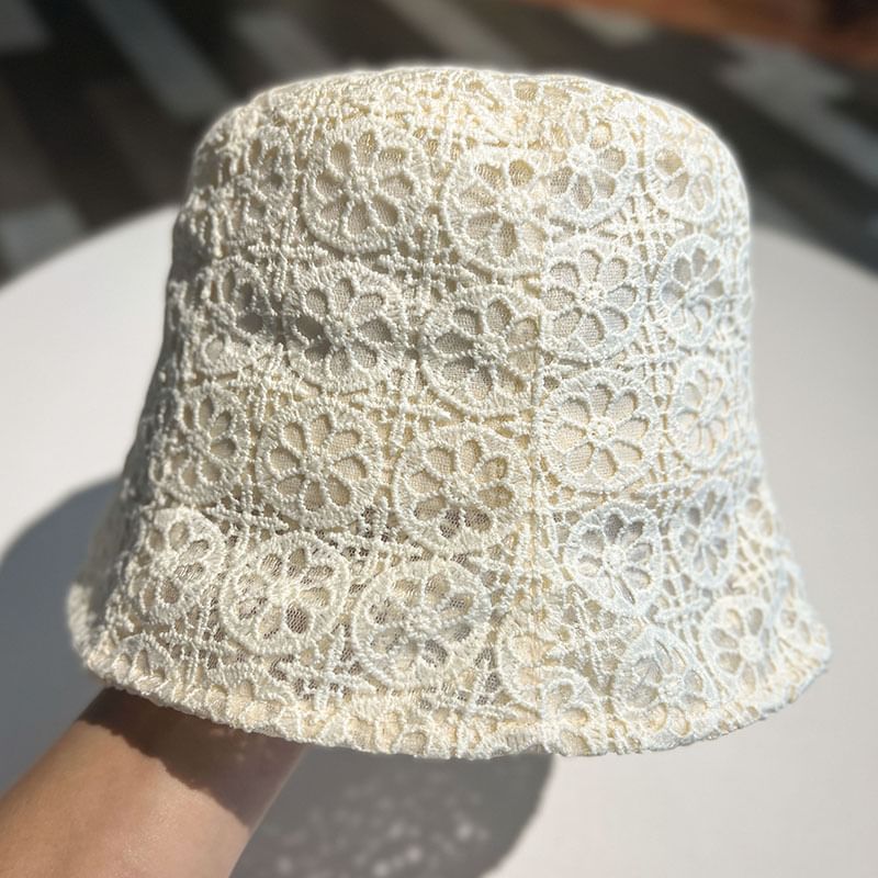 Plain Bucket Hat Lace
