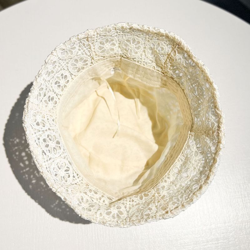 Plain Bucket Hat Lace
