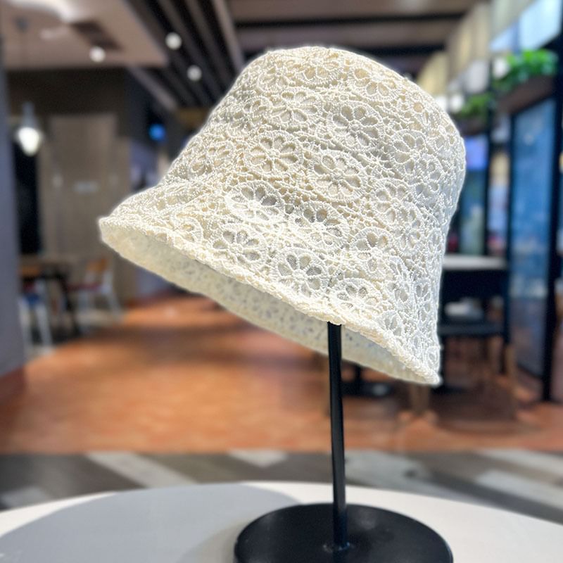 Plain Bucket Hat Lace