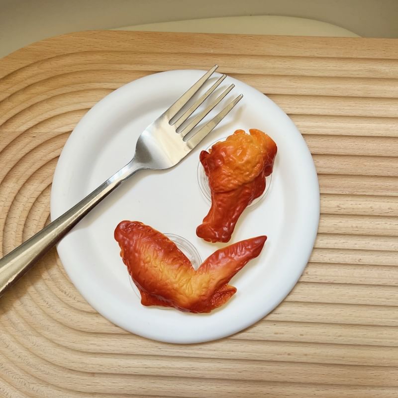 Chicken / Plastic Desktop Phone Stand Drumstick Designs) Wing (Various