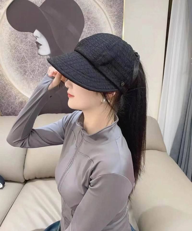 Top Plain Open Hat Textured