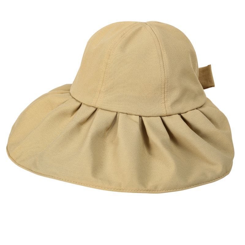 Ruched Plain Hat Sun