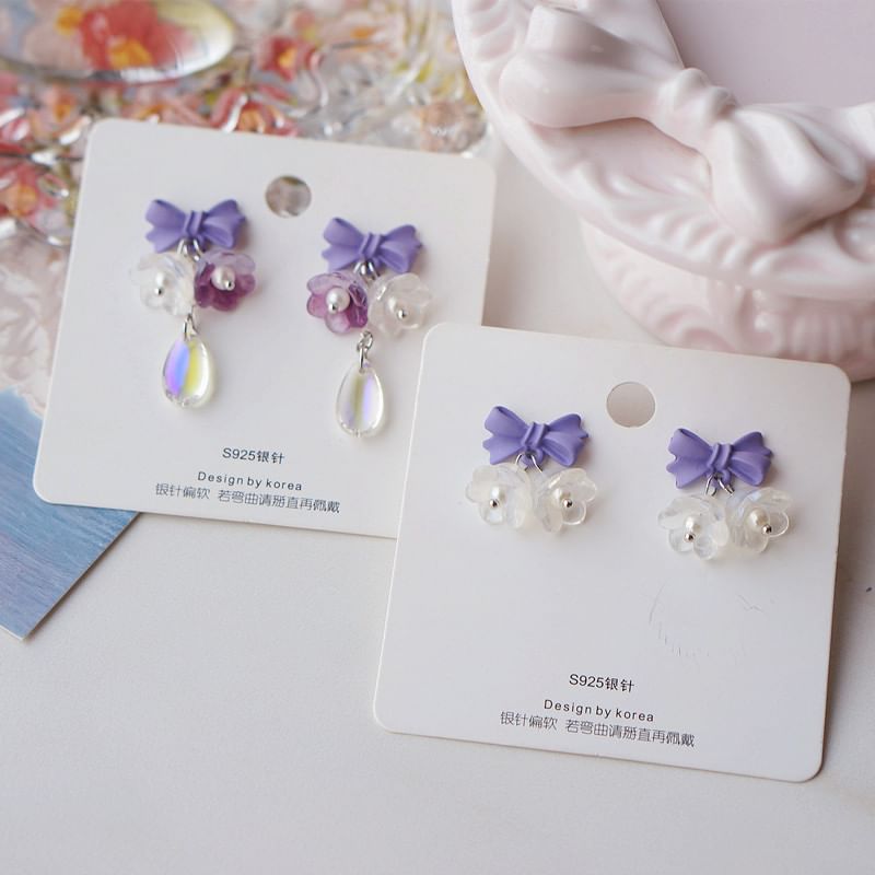 Alloy Floral Earring (Various Dangle Designs)