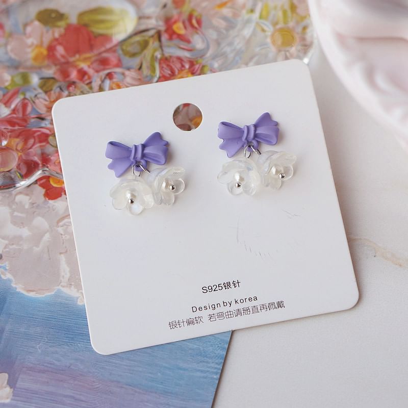 Alloy Floral Earring (Various Dangle Designs)