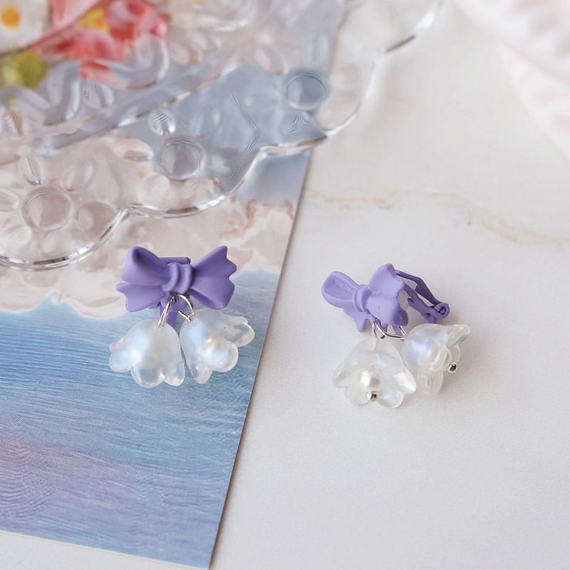 Alloy Floral Earring (Various Dangle Designs)