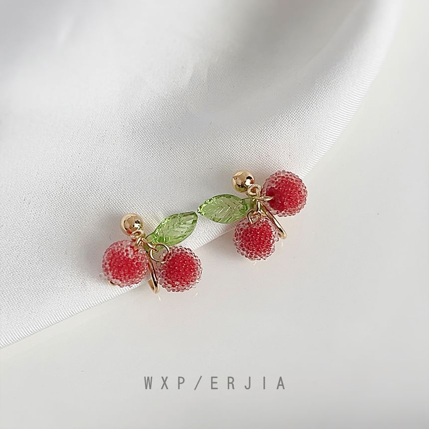 Fruit Ear Resin Cuff Alloy