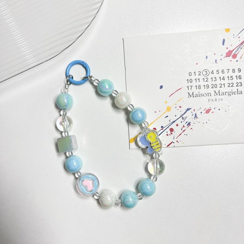 Phone Designs) Bead Strap (Various Acrylic