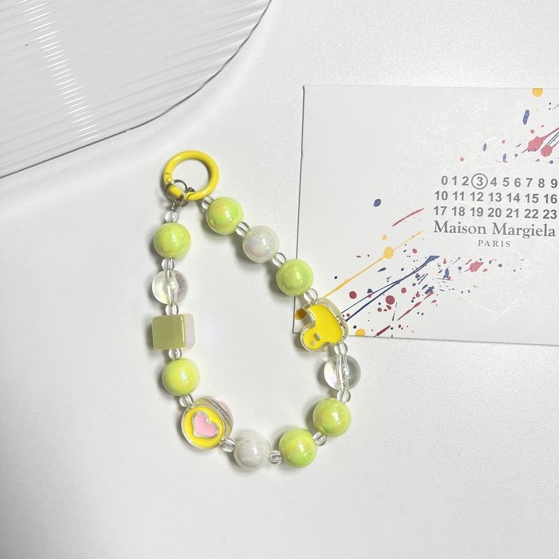 Phone Designs) Bead Strap (Various Acrylic