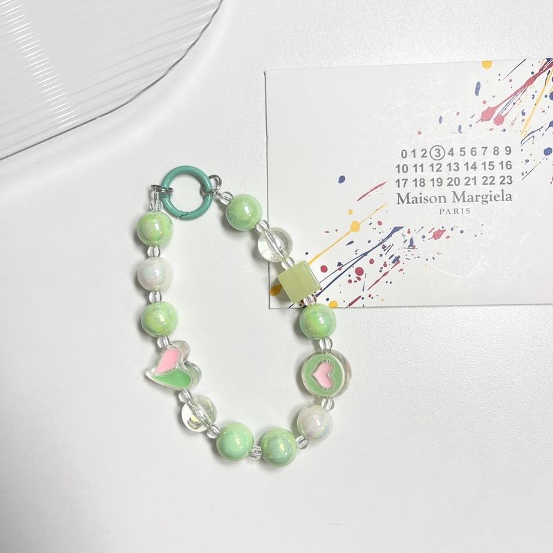 Phone Designs) Bead Strap (Various Acrylic